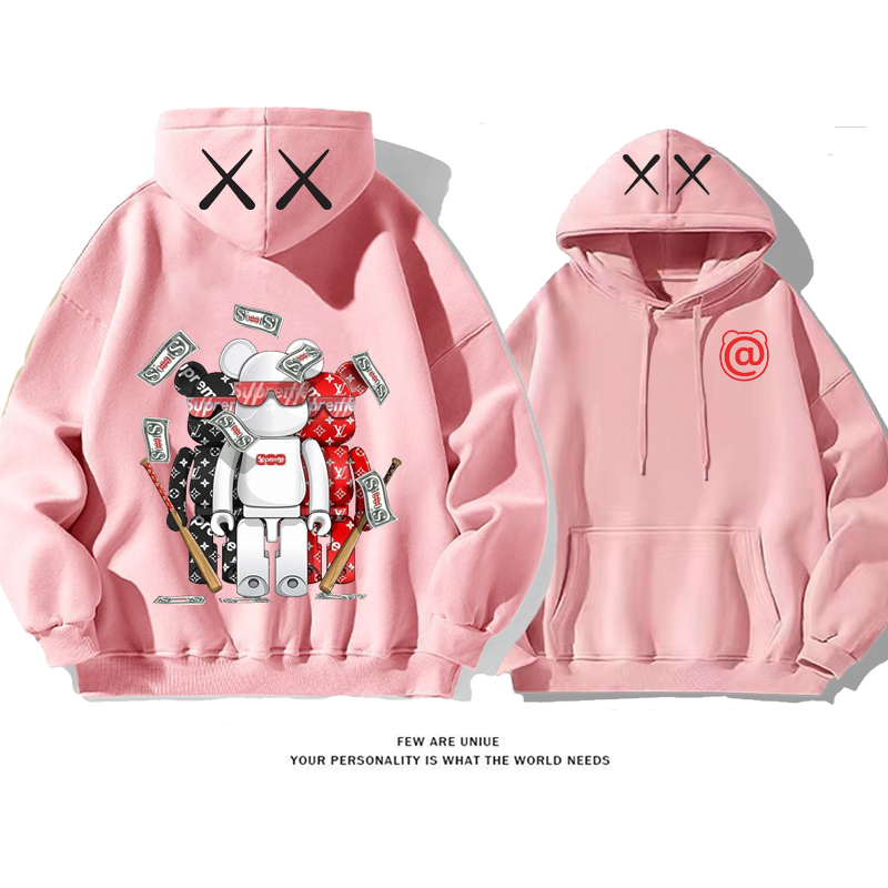 人気爆発カートゥーンおもちゃの熊超カッコイイファッションパーカー