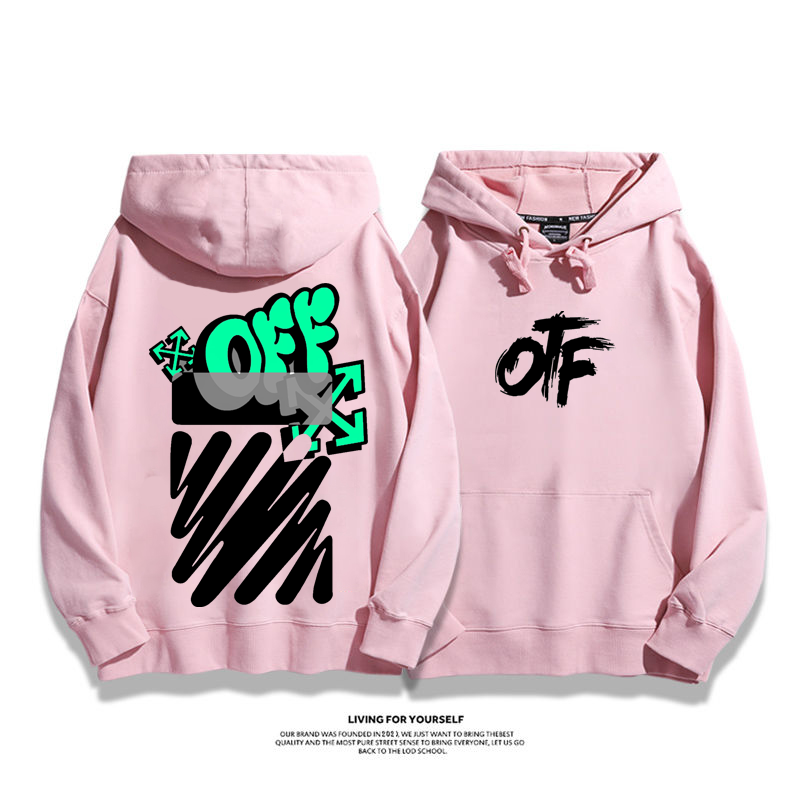 小衆の設計ヒップホップ風カップルパーカー