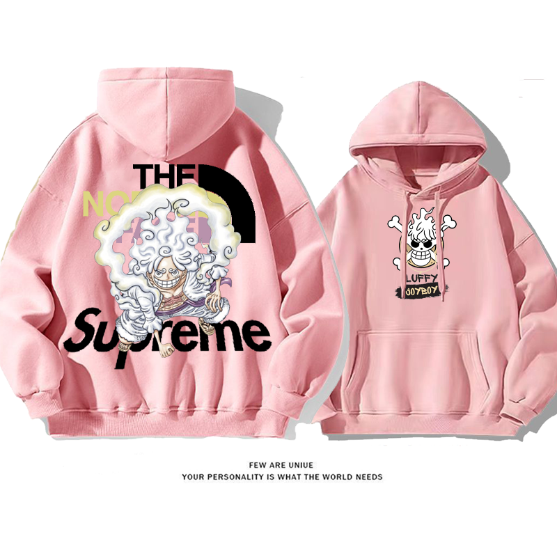 超カッコイイプリント柄ゆったりしていてパーカー