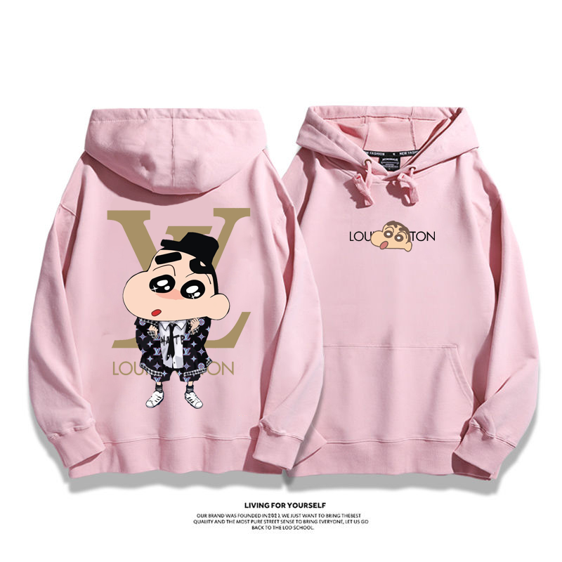 超人気 人気キャラクター カートゥーン カップル フード付きパーカー